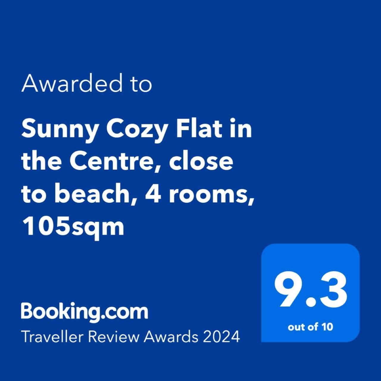 וארנה Sunny Cozy Flat In The Centre, Close To Beach, 4 Rooms, 105Sqm מראה חיצוני תמונה